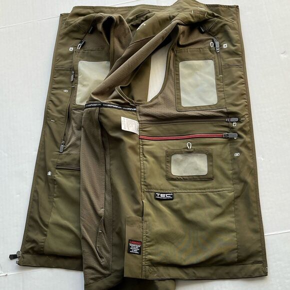 SCOTTeVEST RFID Travel Vest Mens S Water Repellent Technology Enabled 26 Pockets - Picture 12 of 16